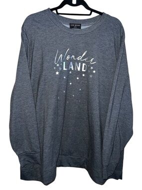 𝐋𝐀𝐍𝐄 𝐁𝐑𝐘𝐀𝐍𝐓 | LONG SLEEVE “WONDERLAND” CREW NECK TOP